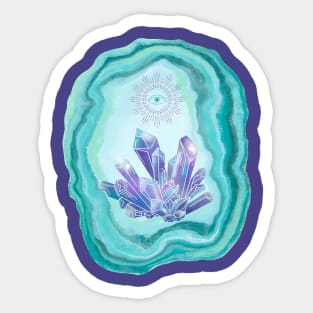 Crystal Clear Insight Sticker